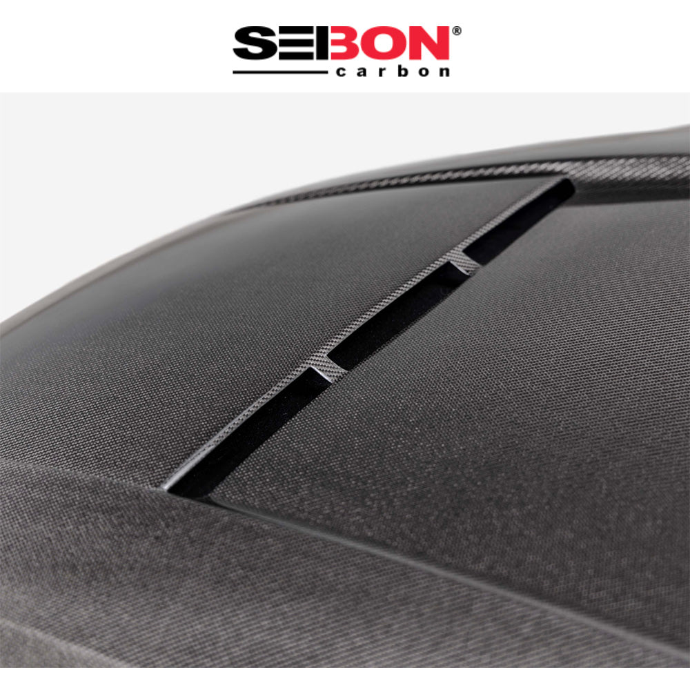 2023-2025年式トヨタ プリウス(Toyota Prius)用 セイボンカーボン VTスタイル カーボンファイバー製ボンネット Seibon Carbon VT-Style Carbon Fiber Hood For 2023-2025 Toyota Prius / Prius Prime (消費税、送料込み)