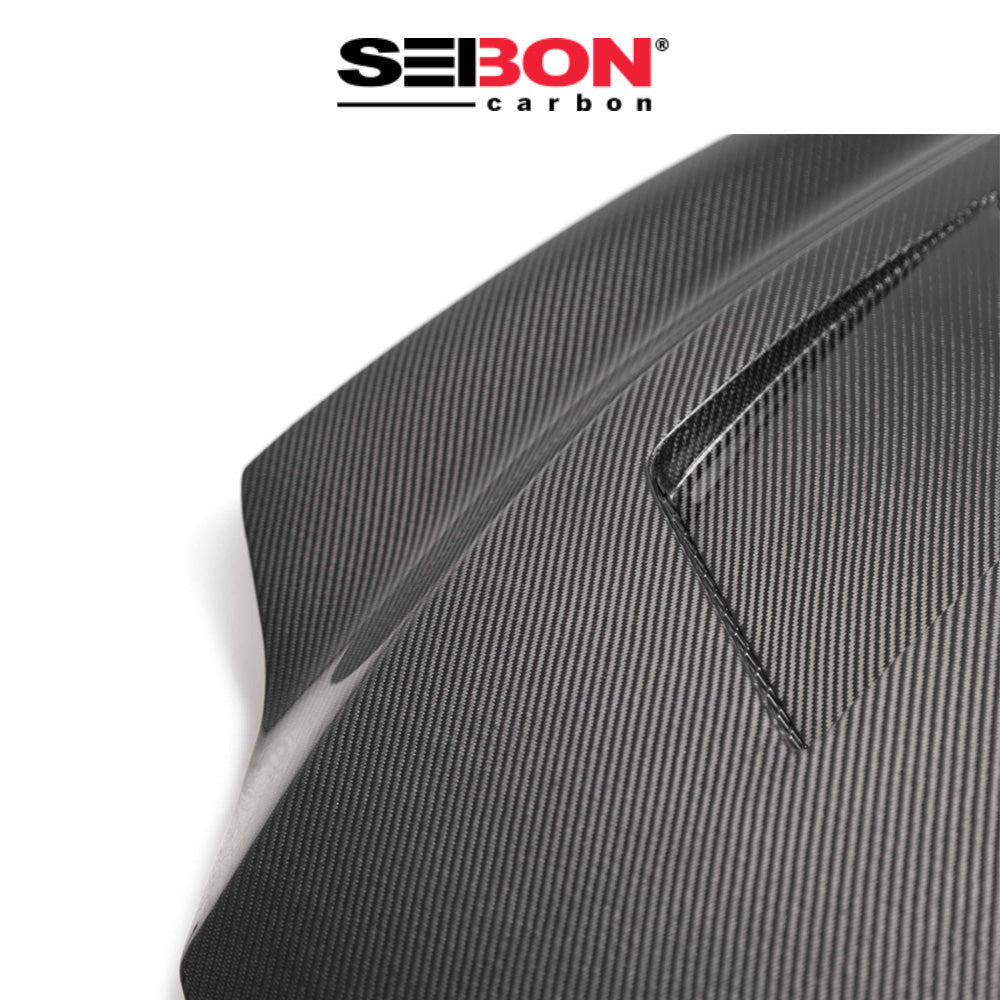 2017-2024年式 レクサス RC(RC300, RC350)用 セイボンカーボン TSスタイル カーボンファイバー製ボンネット Seibon Carbon TS-Style Carbon Fiber Hood For 2017-2022 Lexus RC (消費税、送料込み)
