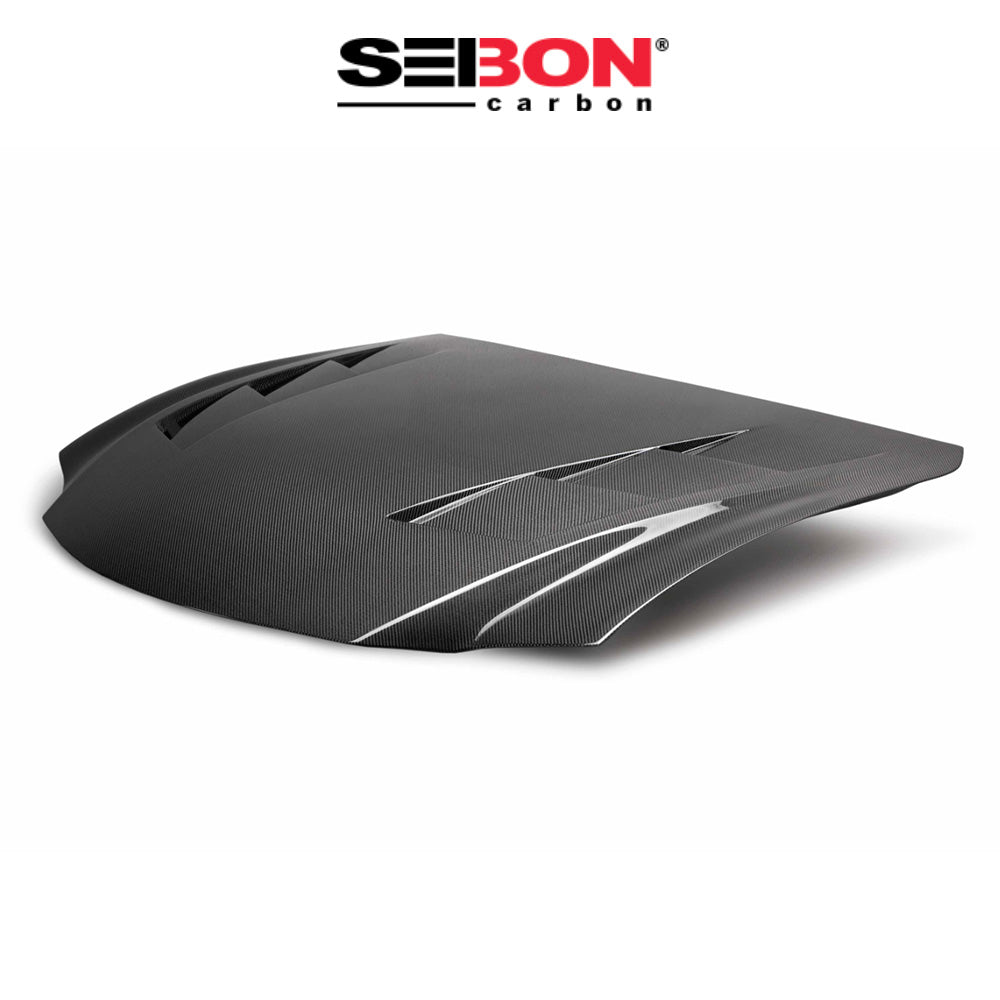 2017-2024年式 レクサス RC(RC300, RC350)用 セイボンカーボン TSスタイル カーボンファイバー製ボンネット Seibon Carbon TS-Style Carbon Fiber Hood For 2017-2022 Lexus RC (消費税、送料込み)
