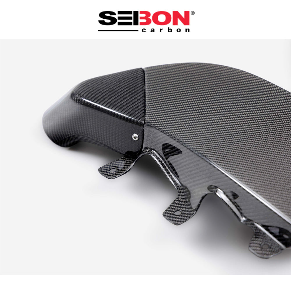 2023-2025年式 日産 フェアレディ Z用 セイボンカーボン カーボンファイバー クーリングダクトセット Seibon Carbon Carbon Fiber Brake Cooling Duct For 2023-2025 Nissan Z (送料無料)