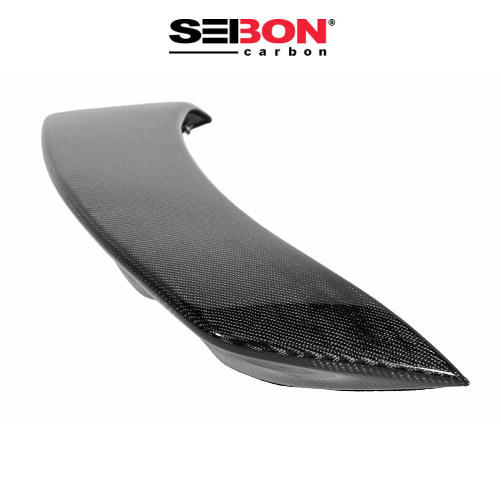 2009-2020年式 日産 フェアレディZ用 セイボンカーボン SRスタイル カーボンファイバー製リアスポイラー Seibon Carbon SR-Style Carbon Fiber Rear Spoiler For 2009-2020 Nissan 370Z (消費税、送料込み)