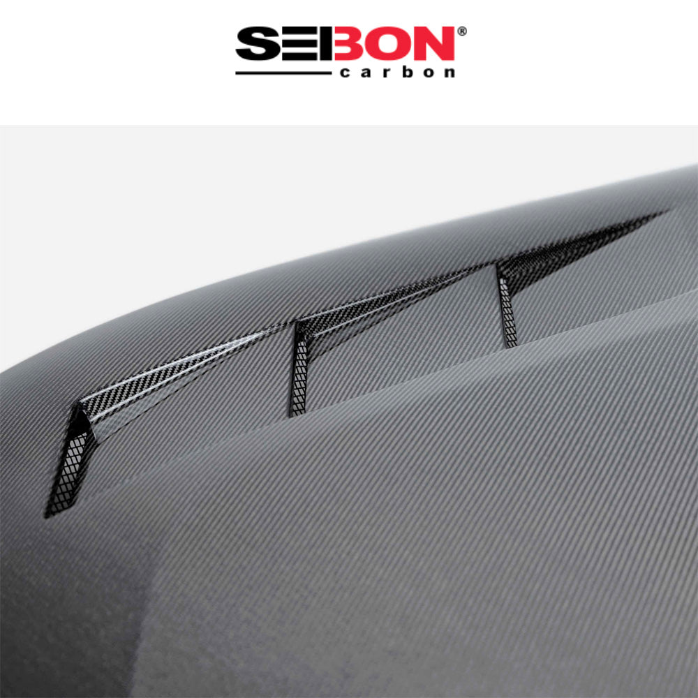 2023-2025年式 日産 フェアレディ Z用セイボンカーボン カーボンファイバー TSスタイル ボンネット Seibon Carbon TS-Style Carbon Fiber Hood For 2023-2025 Nissan Z (送料無料)