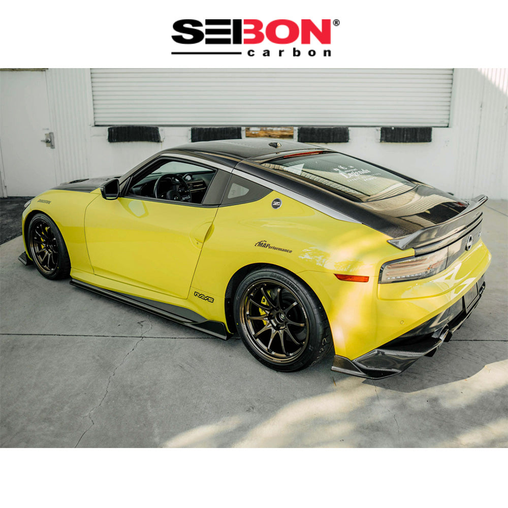 2023-2025年式 日産 フェアレディ Z用 セイボンカーボン カーボンファイバー OEMスタイル トランクカバー Seibon Carbon OEM-Style Carbon Fiber Trunk Lid For 2023-2025 Nissan Z (送料無料)