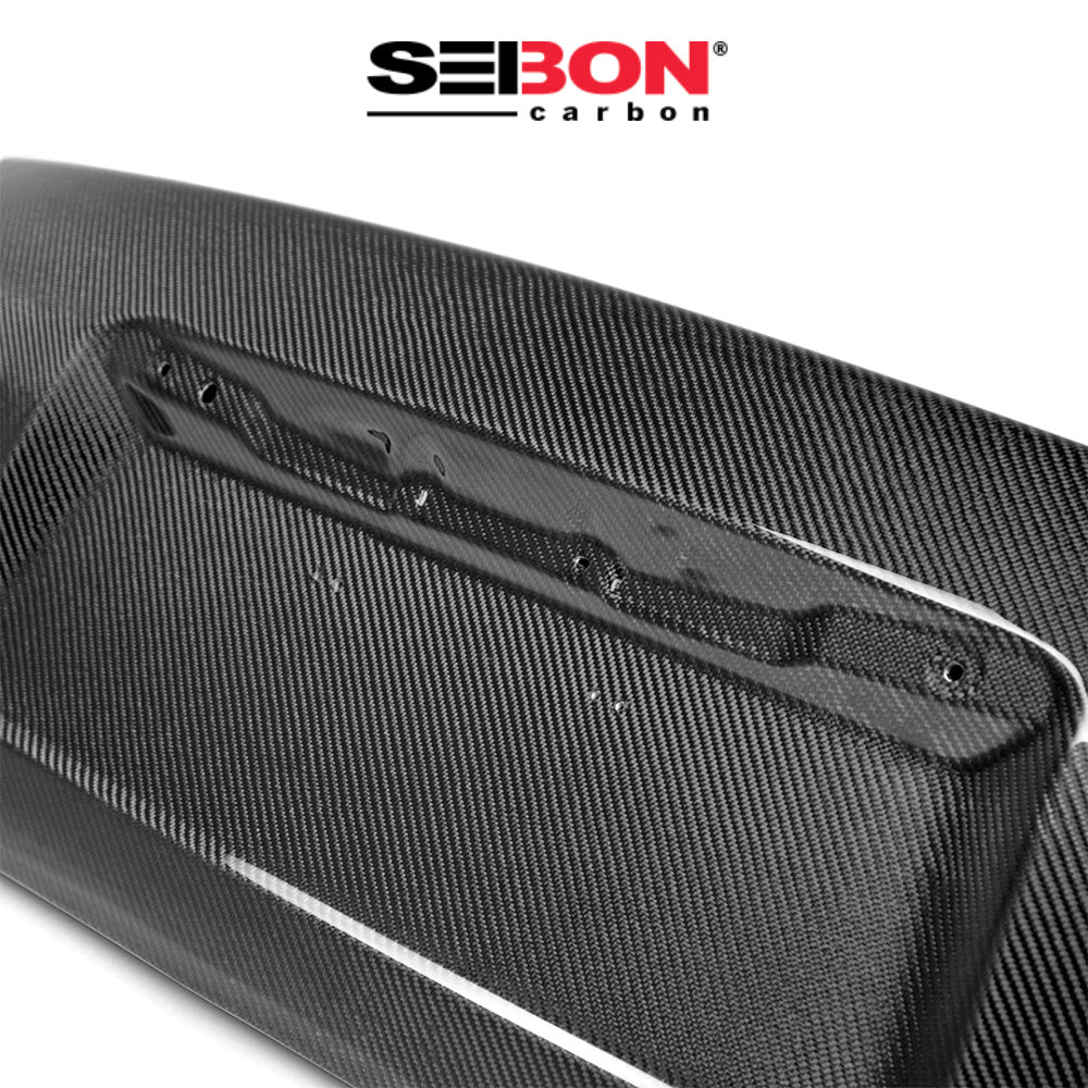 2008-2014年式 スバル WRX用 セイボンカーボン 純正スタイル カーボンファイバー製 トランクカバー Seibon Carbon OEM-Style Carbon Fiber Trunk Lid For 2008-2014 Subaru WRX/STi 4DR (送料無料)