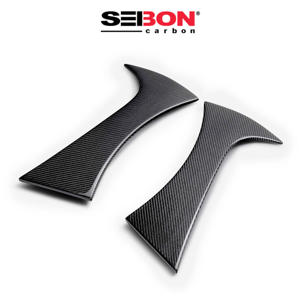 2022-2025年式 トヨタGR86用 セイボンカーボン カーボンファイバー フェンダートリムセット Seibon Carbon Carbon Fiber Fender Trim For 2022-2025 Toyota GR86/ Subaru BRZ (送料無料)