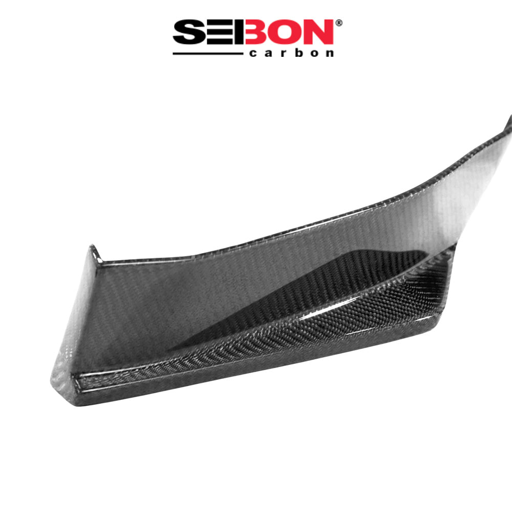 2013-2020年式 スバル BRZ 2.4 用 セイボンカーボン カーボンファイバー KCスタイル リアリップセット Seibon Carbon KC-Style Carbon Fiber Rear Lip For 2013-2016 Scion FRS / 2017-2020 Toyota 86 / 2013-2020 Subaru BRZ (送料無料)