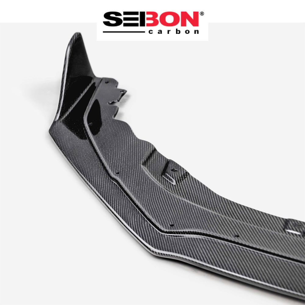 2022-2024年式 スバル BRZ 2.4 用 セイボンカーボン カーボンファイバー MBスタイル フロントリップ Seibon Carbon MB-Style Carbon Fiber Front Lip For 2022-2024 Subaru BRZ (送料無料)