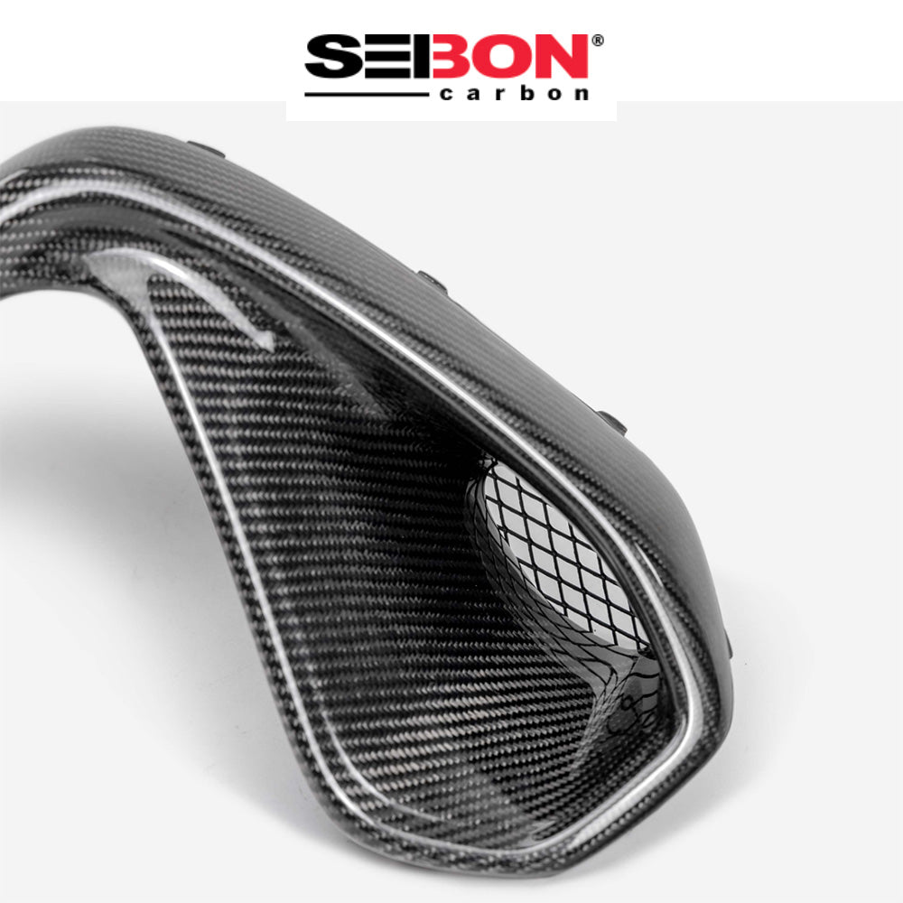 2022-2024年式 スバル BRZ 2.4 用 セイボンカーボン カーボンファイバー フロントバンパーダクトセット Seibon Carbon Carbon Fiber Front Bumper Duct For 2022-2024 Subaru BRZ (送料無料)