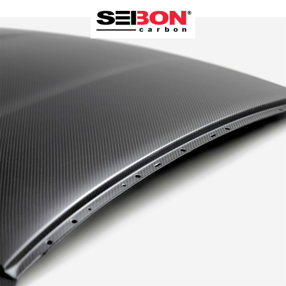 2022-2025年式 トヨタ GR86用 セイボンカーボン ドライカーボンファイバー製ルーフリプレイスメント Seibon Carbon Dry Carbon Roof Replacement For 2022-2025 Toyota GR86 / Subaru BRZ (消費税、送料込み)