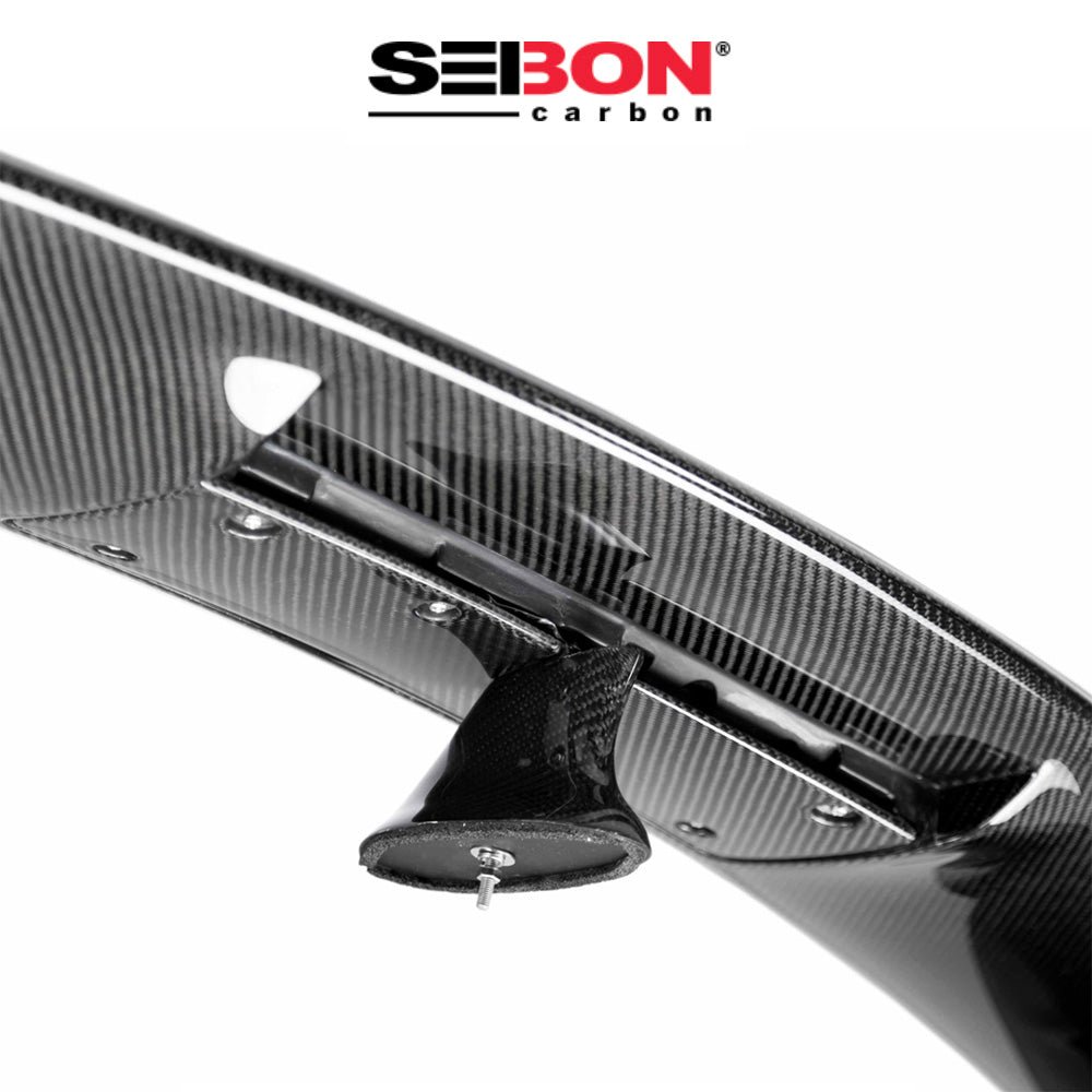 2009-2024年式 日産 GT-R用 セイボンカーボン カーボンファイバー 純正スタイルのリアスポイラー Seibon Carbon Carbon OEM-Style Carbon Fiber Rear Spoiler For 2009-2024 Nissan GT-R (送料無料)