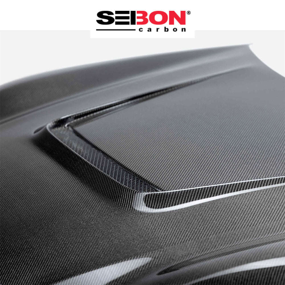 2022-2025年式 トヨタ GR86用 セイボンカーボン VSスタイル カーボンファイバー製ボンネット Seibon Carbon VS-Style Carbon Fiber Hood For 2022-2025 Toyota GR86/ Subaru BRZ (消費税、送料込み)