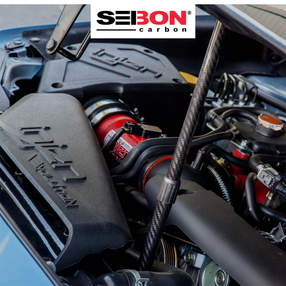 2022-2025年式トヨタ GR86用 セイボンカーボン カーボンファイバー製ボンネットプロップ HOODPROP For 2022-2025 Toyota GR86/ Subaru BRZ (消費税、送料込み)