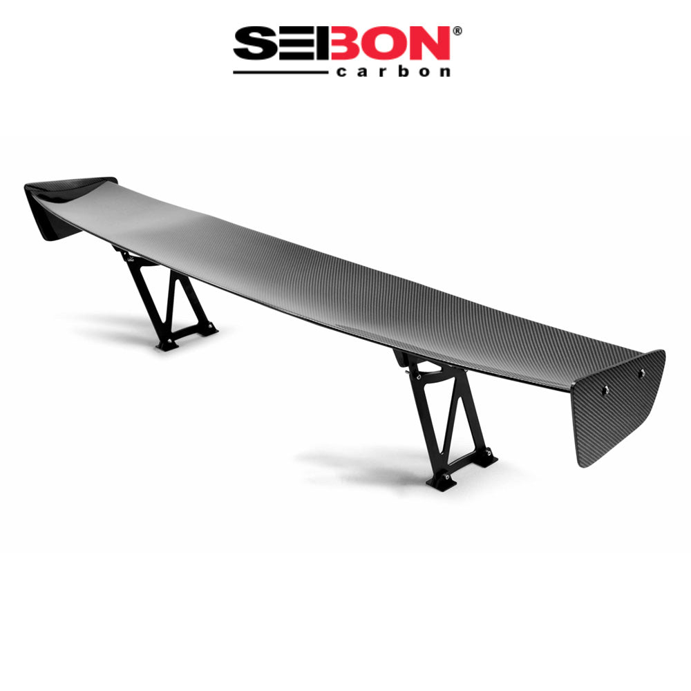 2022-2025年式トヨタ GR86用 セイボンカーボン カーボンファイバー製GTウィング 幅179cm Universal Carbon Fiber GT Wing, 70.5-Inch Wide For 2022-2025 Toyota GR86/ Subaru BRZ (消費税、送料込み)
