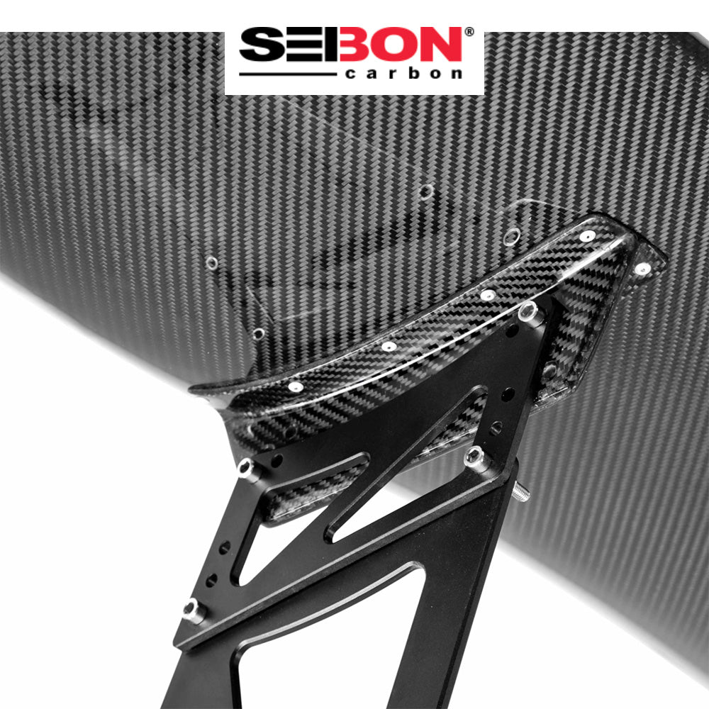 2022-2025年式トヨタ GR86用 セイボンカーボン カーボンファイバー製GTウィング 幅179cm Universal Carbon Fiber GT Wing, 70.5-Inch Wide For 2022-2025 Toyota GR86/ Subaru BRZ (消費税、送料込み)