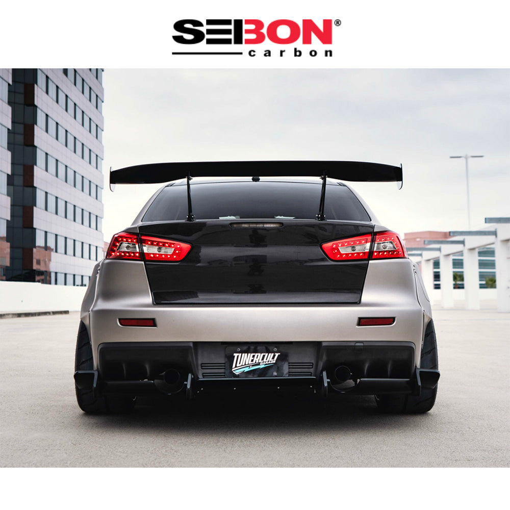 2021-2025年式BMW M3セダン用 セイボンカーボン カーボンファイバーGTウィング 幅150.8cm Seibon Carbon Universal Carbon Fiber GT Wing, 59.375-Inch Wide For 2021-2025 BMW M3 Sedan (消費税、送料込み)