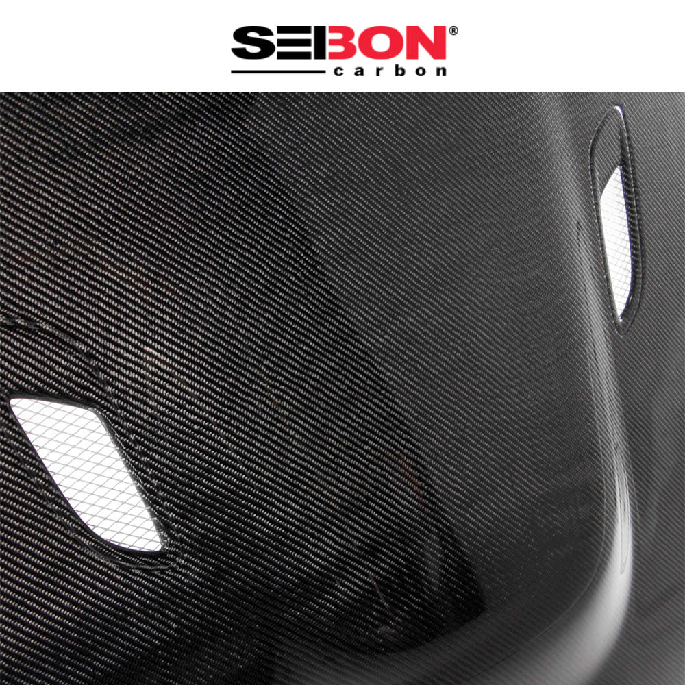2009-2012年式 BMW3シリーズセダン用 セイボンカーボン BMスタイル カーボンファイバー製ボンネット Seibon Carbon BM-Style Carbon Fiber Hood For 2009-2011 BMW E90 4DR (消費税、送料込み)