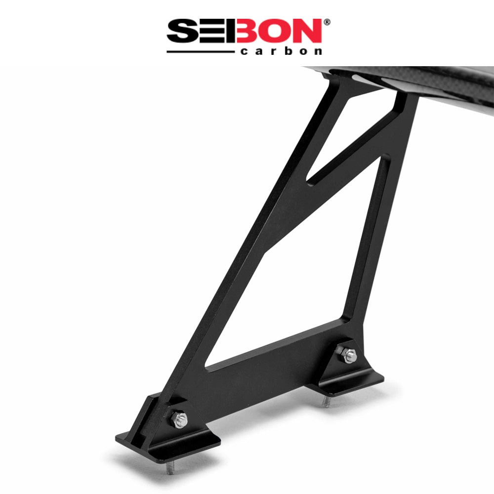 2021-2025年式BMW M3セダン用 セイボンカーボン カーボンファイバーGTウィング 幅150.8cm Seibon Carbon Universal Carbon Fiber GT Wing, 59.375-Inch Wide For 2021-2025 BMW M3 Sedan (消費税、送料込み)