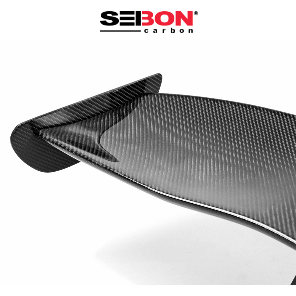 2021-2025年式BMW M3セダン用 セイボンカーボン カーボンファイバーGTウィング 幅150.8cm Seibon Carbon Universal Carbon Fiber GT Wing, 59.375-Inch Wide For 2021-2025 BMW M3 Sedan (消費税、送料込み)