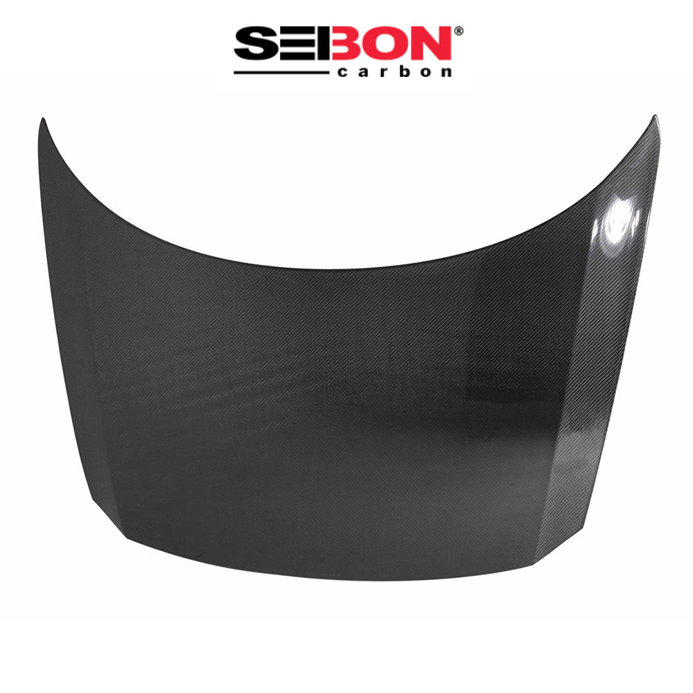 2011-2016年式 ホンダ CR-Z用 セイボンカーボン 純正スタイル カーボンファイバー製ボンネット Seibon Carbon OEM-Style Carbon Fiber Hood For 2011-2016 Honda CR-Z (消費税、送料込み)