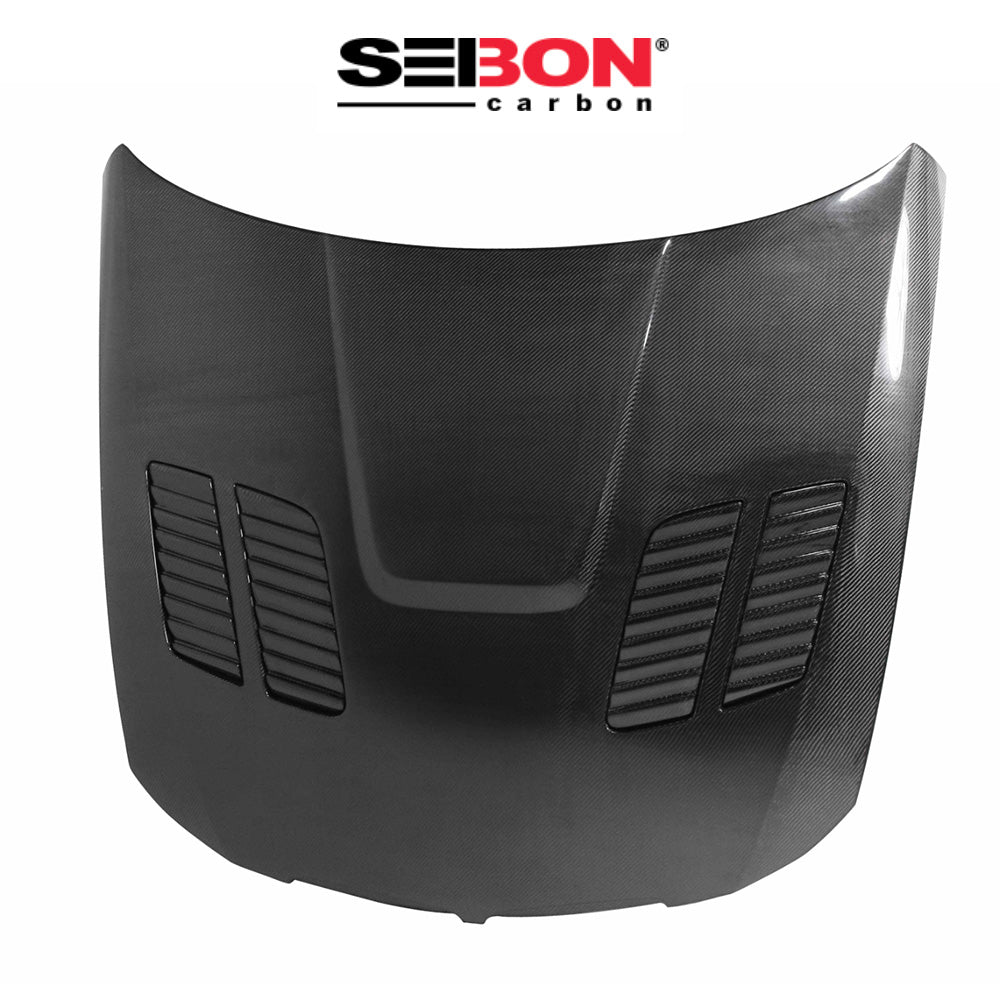 2006-2008年式 BMW 3シリーズ セダン用 セイボンカーボン GTRスタイル カーボンファイバー製ボンネット Seibon Carbon GTR-Style Carbon Fiber Hood For 2005-2008 BMW E90 4DR (消費税、送料込み)