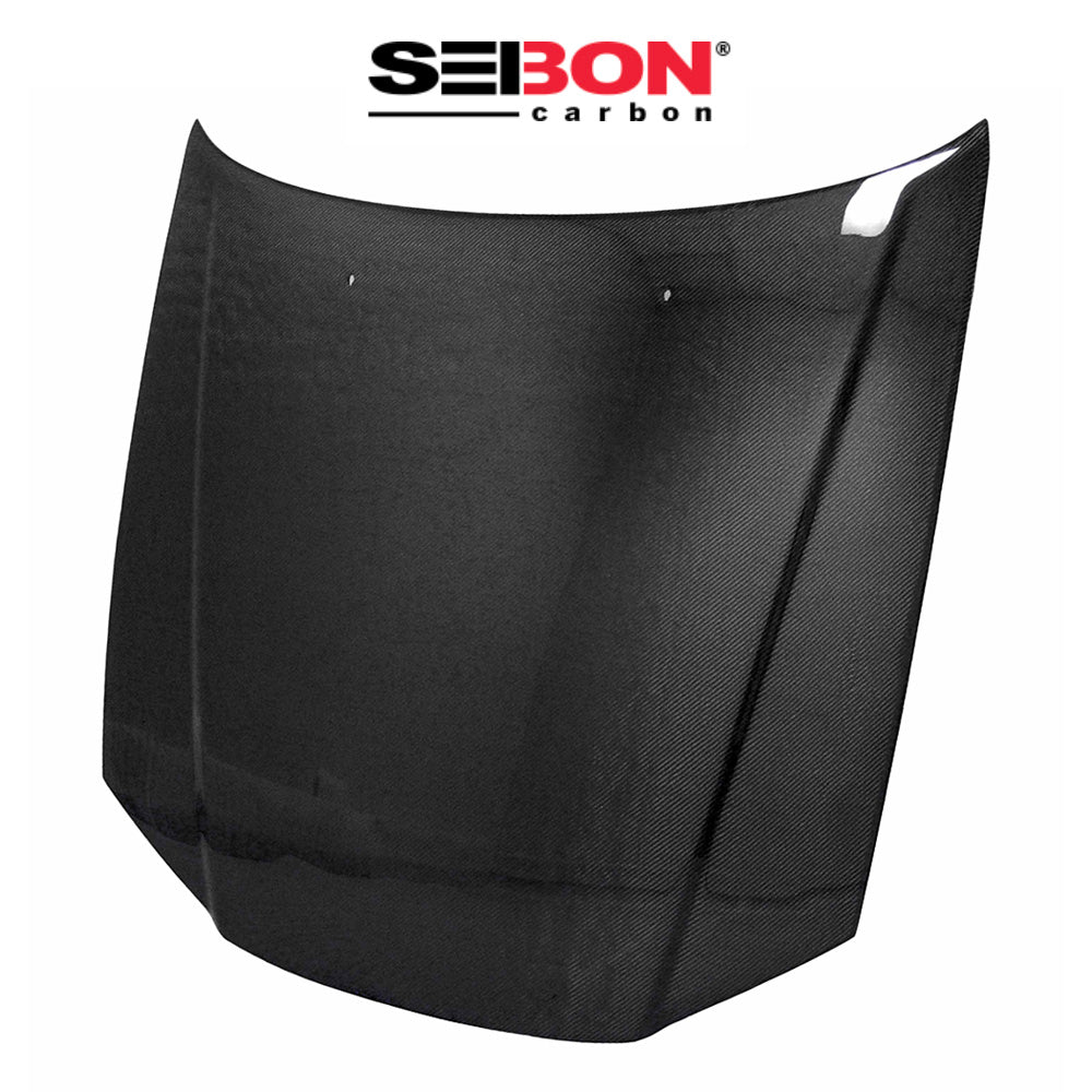 1999-2001年式日産スカイライン R34用 セイボンカーボン 純正スタイル カーボンファイバー製ボンネット Seibon Carbon OEM-Style Carbon Fiber Hood For 1999-2001 Nissan Skyline R34 GT-R (消費税、送料込み)