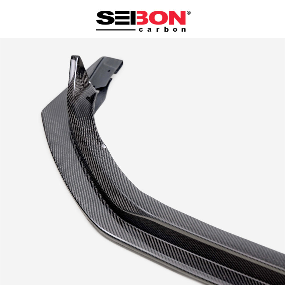 2023-2024年式トヨタ GRカローラ用 セイボンカーボン MBスタイル カーボンファイバー製フロントリップ Seibon Carbon MB-Style Carbon Fiber Front Lip For 2023-2024 Toyota GR Corolla (消費税、送料込み)