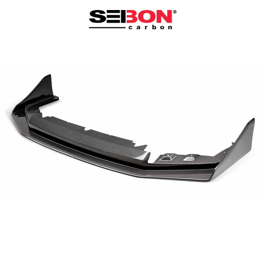 2018-2021年式 スバル WRX 用 セイボンカーボン カーボンファイバー CWスタイル フロントリップ Seibon Carbon CW-Style Carbon Fiber Front Lip For 2018-2021 Subaru WRX/STi (送料無料)