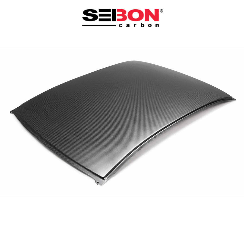2015-2021年式 スバル WRX用 セイボンカーボン ドライカーボンファイバー製ルーフリプレイスメント Seibon Carbon Dry Carbon Roof Replacement For 2015-2021 Subaru WRX/STI (送料無料)