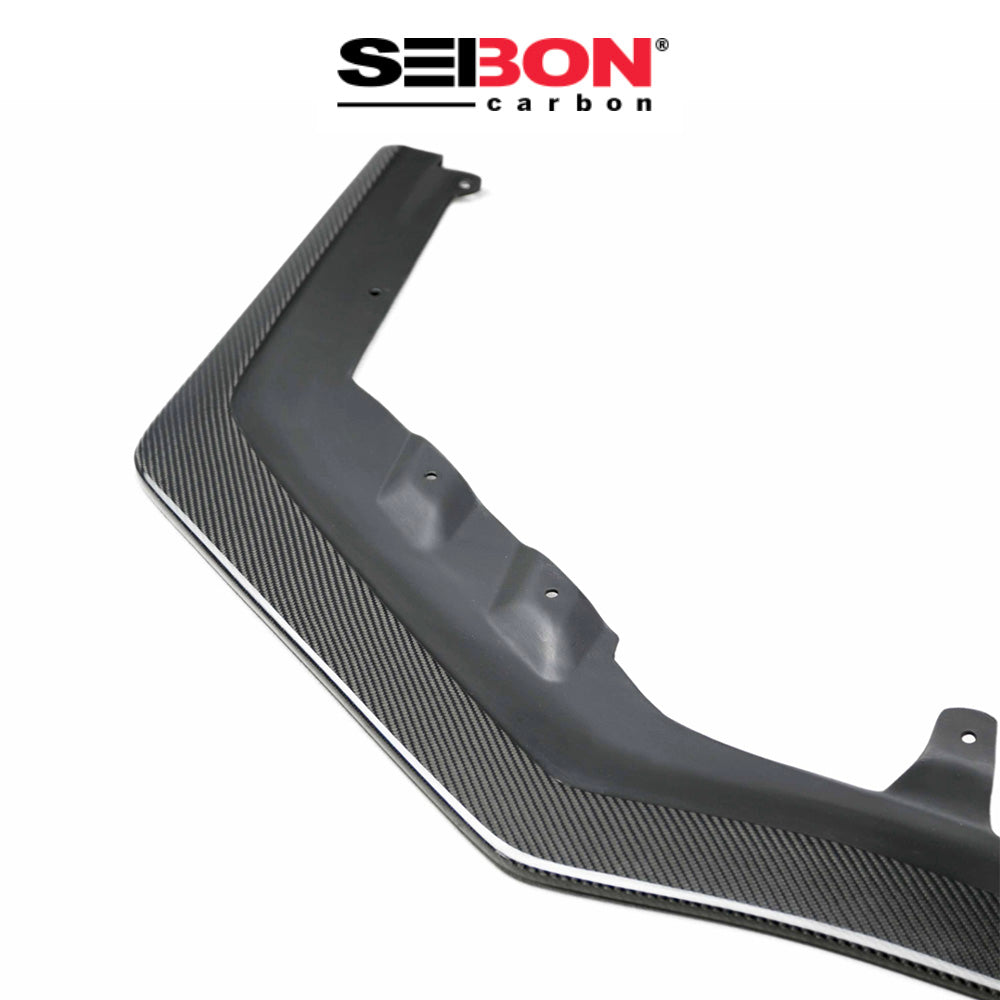 2018-2021年式 スバル WRX用 セイボンカーボン カーボンファイバー TPスタイル フロントリップ Seibon Carbon TP-Style Carbon Fiber Front Lip For 2018-2021 Subaru WRX/STi (消費税、送料込み)