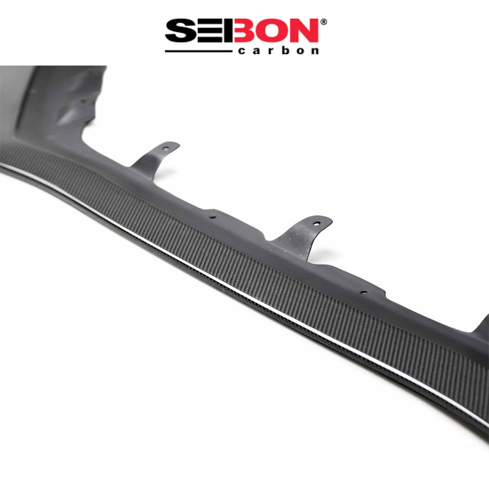 2018-2021年式 スバル WRX用 セイボンカーボン カーボンファイバー TPスタイル フロントリップ Seibon Carbon TP-Style Carbon Fiber Front Lip For 2018-2021 Subaru WRX/STi (消費税、送料込み)