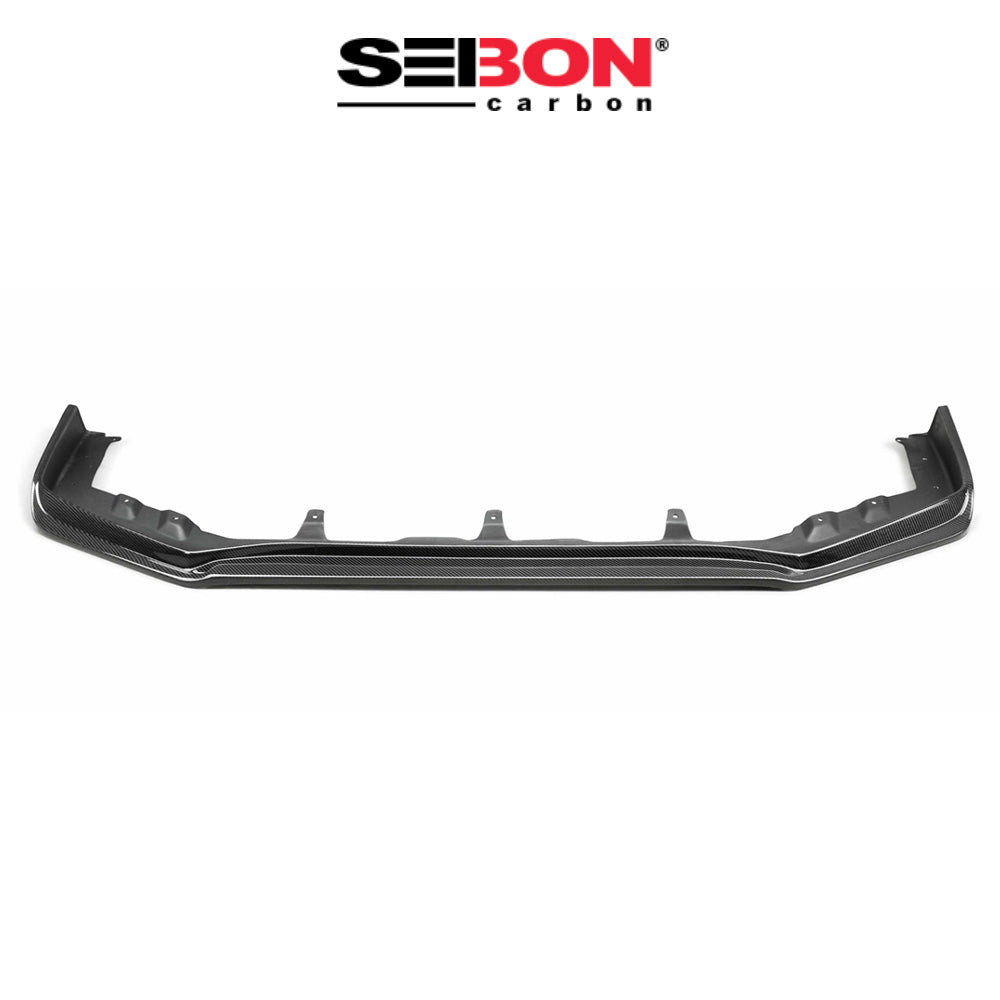 2018-2021年式 スバル WRX 用 セイボンカーボン カーボンファイバー MBスタイル フロントリップ Seibon Carbon MB3-Style Carbon Fiber Front Lip For 2018-2021 Subaru WRX/STi (送料無料)