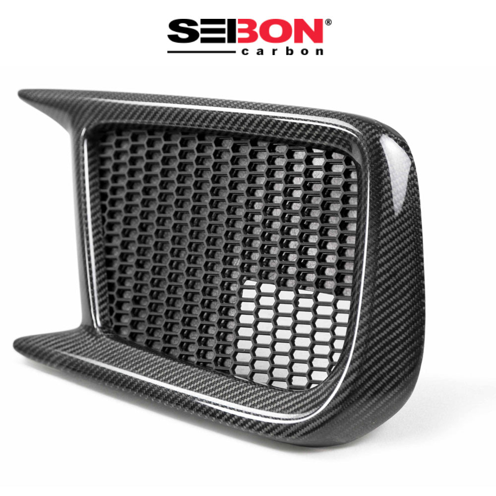 2018-2021年式 スバル WRX用 セイボンカーボン カーボンファイバー製フォグライトトリムセット Seibon Carbon Carbon Fiber Fog Light Surround For 2018-2021 Subaru WRX/STI (消費税、送料込み)