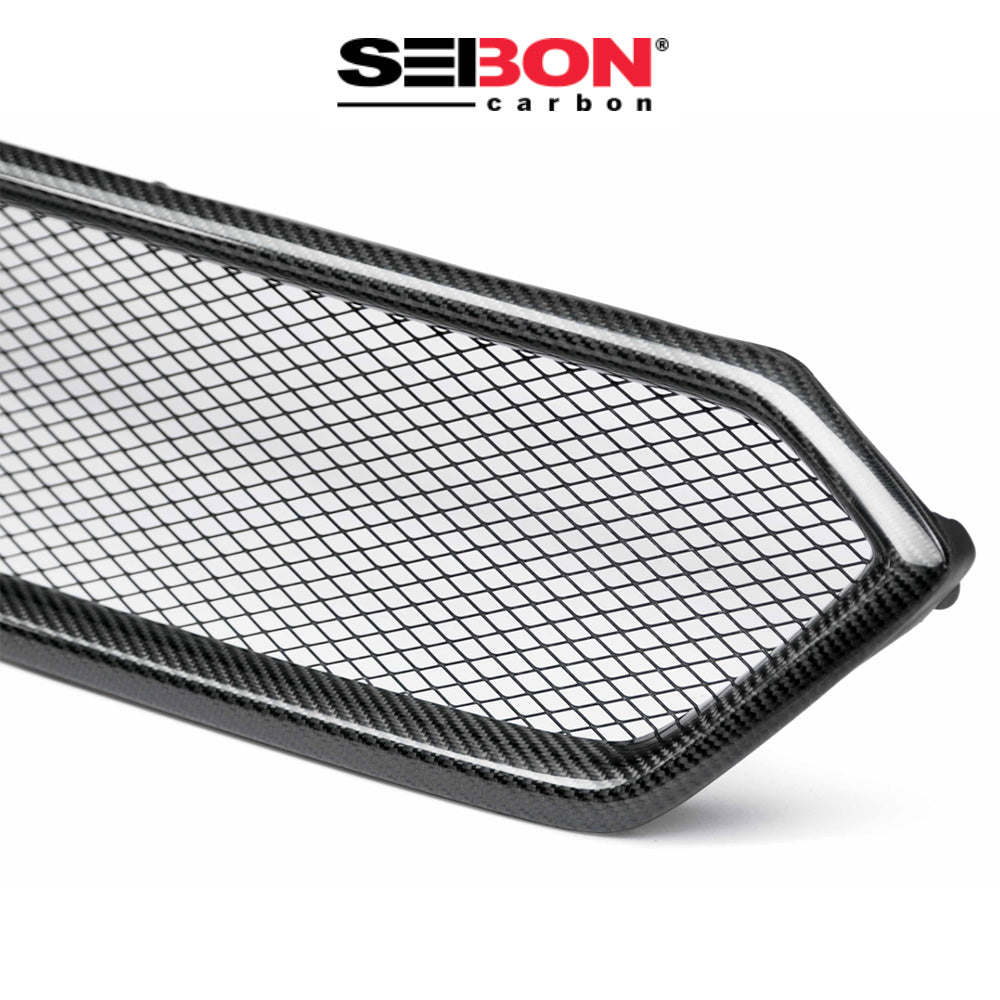 2018-2021年式 スバル WRX STI 用 セイボンカーボン カーボンファイバー製フロントグリル Seibon Carbon Carbon Fiber Front Grille For 2018-2021 Subaru WRX/STI (消費税、送料込み)