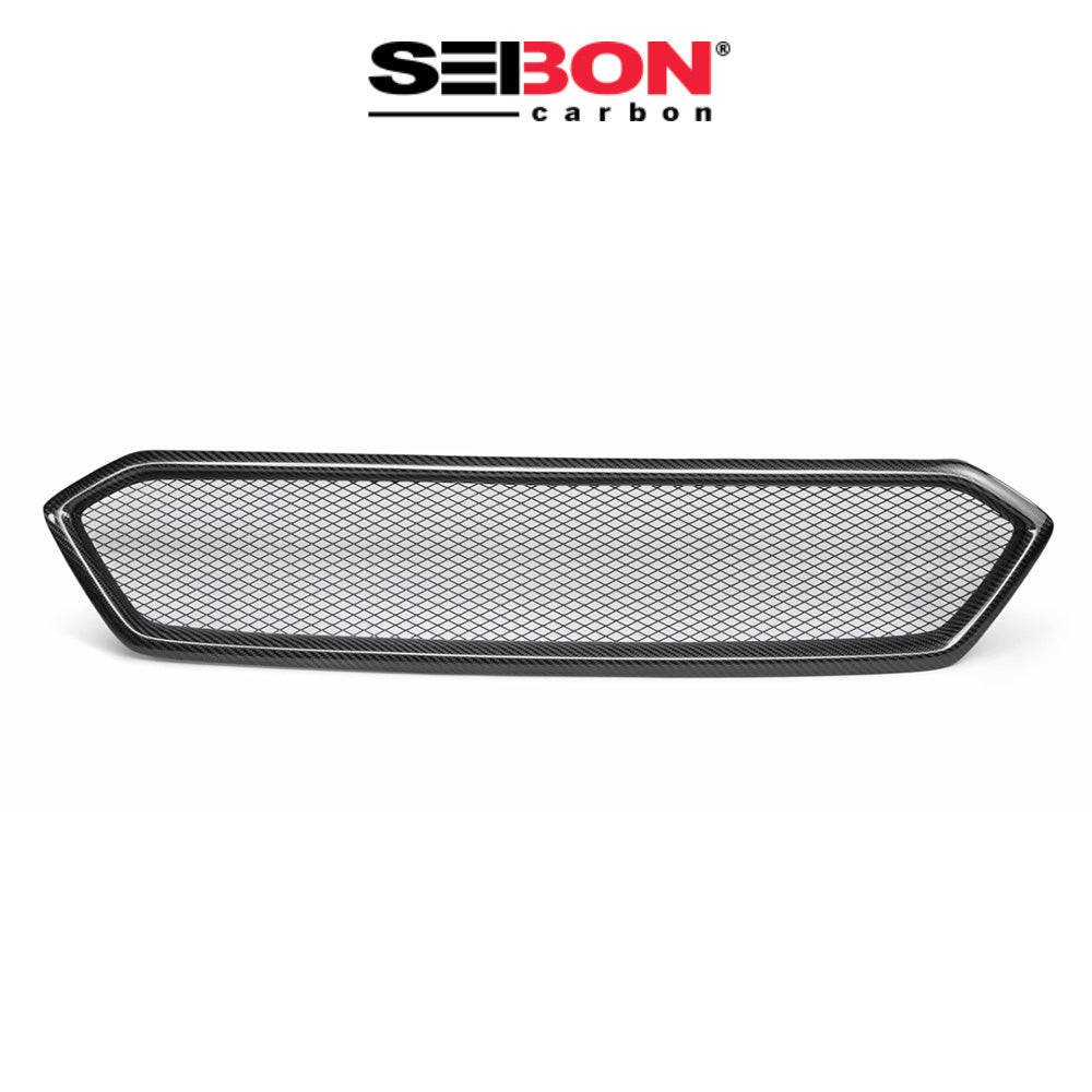 2018-2021年式 スバル WRX STI 用 セイボンカーボン カーボンファイバー製フロントグリル Seibon Carbon Carbon Fiber Front Grille For 2018-2021 Subaru WRX/STI (消費税、送料込み)
