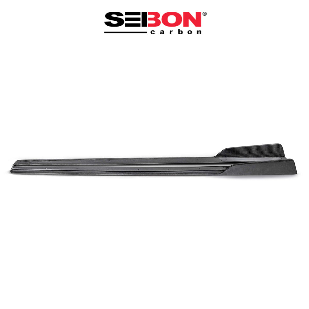 2022-2025年式 スバル WRX用 セイボンカーボン MBスタイル カーボンファイバー製サイドスカートセット Seibon Carbon Carbon MB-Style Carbon Fiber Side Skirts For 2022-2025 Subaru WRX (送料無料)