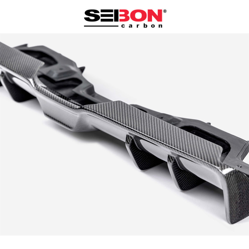 2022-2025年式 スバル WRX用 セイボンカーボン MBスタイル カーボンファイバー製リアディフューザー Seibon Carbon MB-Style Carbon Fiber Rear Diffuser For 2022-2025 Subaru WRX (送料無料)