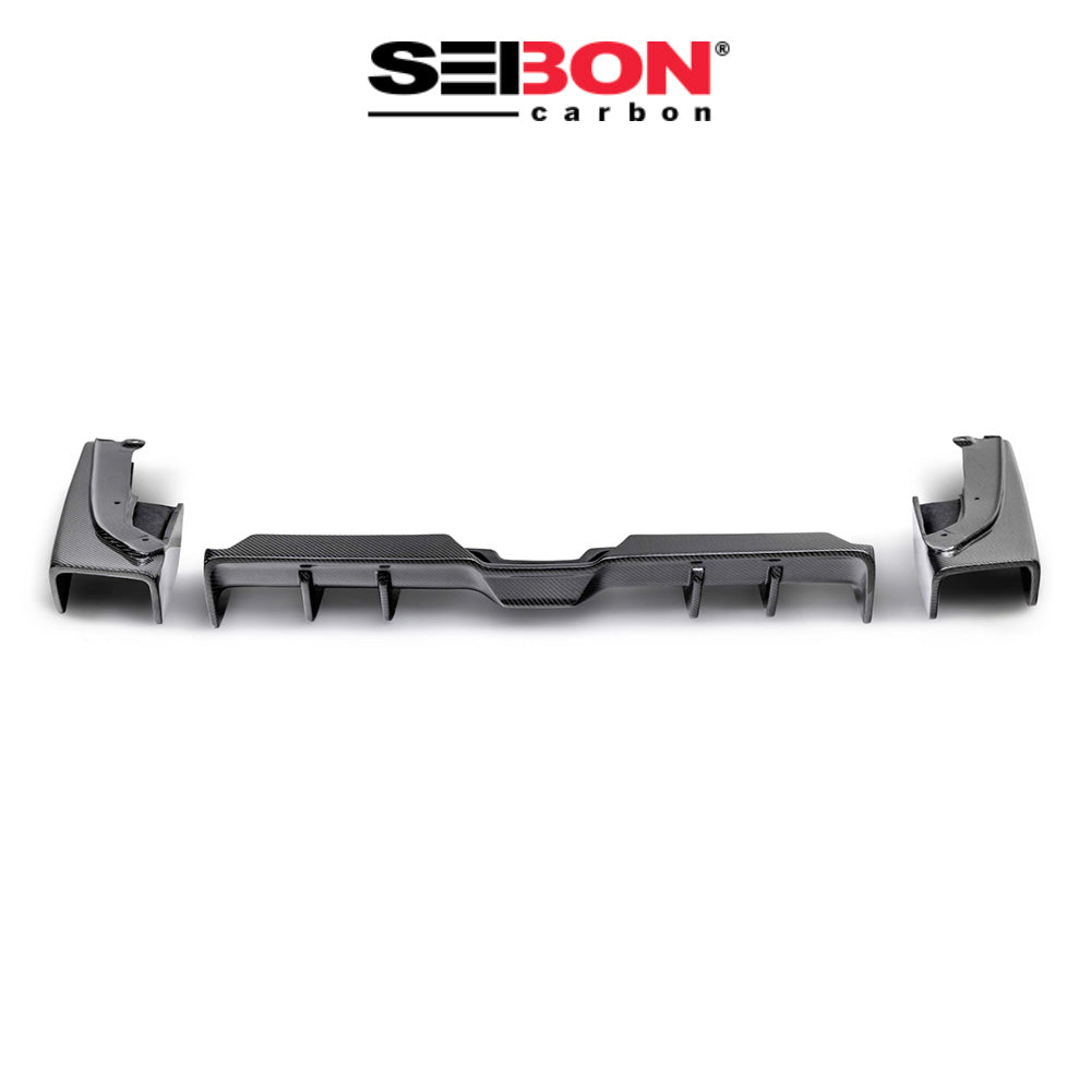 2022-2025年式 スバル WRX用 セイボンカーボン MBスタイル カーボンファイバー製リアディフューザー Seibon Carbon MB-Style Carbon Fiber Rear Diffuser For 2022-2025 Subaru WRX (送料無料)