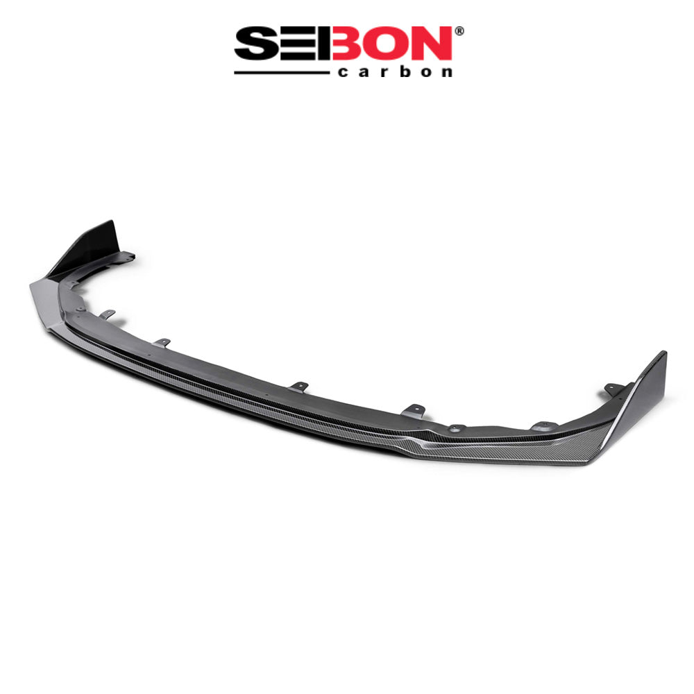 2022-2025年式 スバル WRX用 セイボンカーボン MBスタイル カーボンファイバー製フロントリップ Seibon Carbon MB-Style Carbon Fiber Front Lip For 2022-2025 Subaru WRX (送料無料)