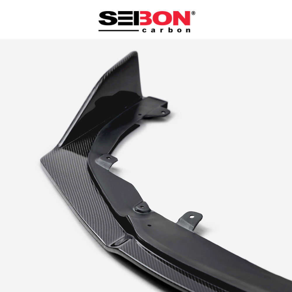 2022-2025年式 スバル WRX用 セイボンカーボン MBスタイル カーボンファイバー製フロントリップ Seibon Carbon MB-Style Carbon Fiber Front Lip For 2022-2025 Subaru WRX (送料無料)