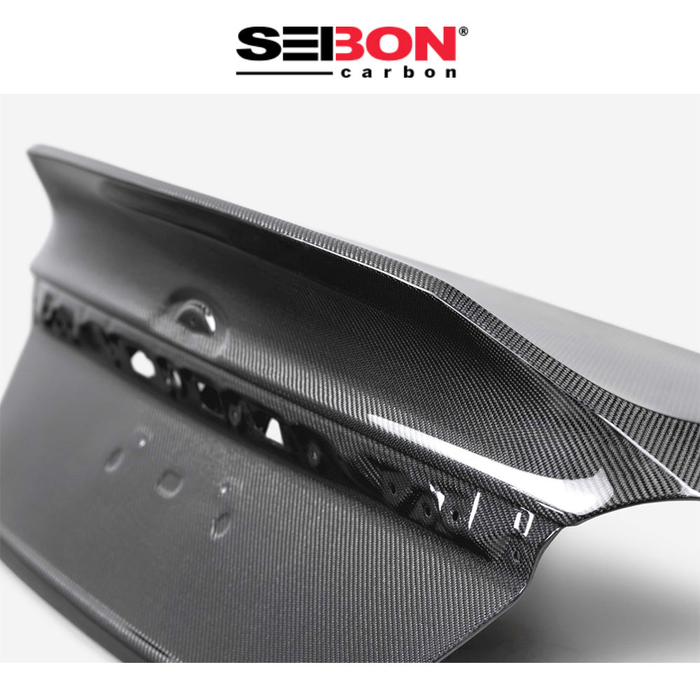 2022-2024年式 スバル WRX 用 セイボンカーボン カーボンファイバー Cスタイル トランクカバー Seibon Carbon C-Style Carbon Fiber Trunk Lid For 2022-2024 Subaru WRX (送料無料)