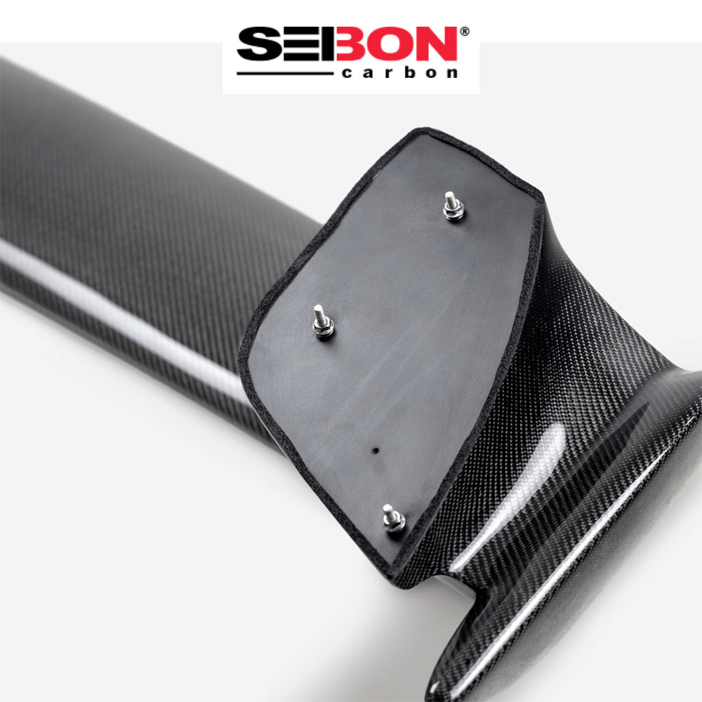 2022-2025年式 スバル WRX用 セイボンカーボン STIスタイル カーボンファイバー製リアスポイラー Seibon Carbon STI-Style Carbon Fiber Rear Spoiler For 2022-2025 Subaru WRX (送料無料)