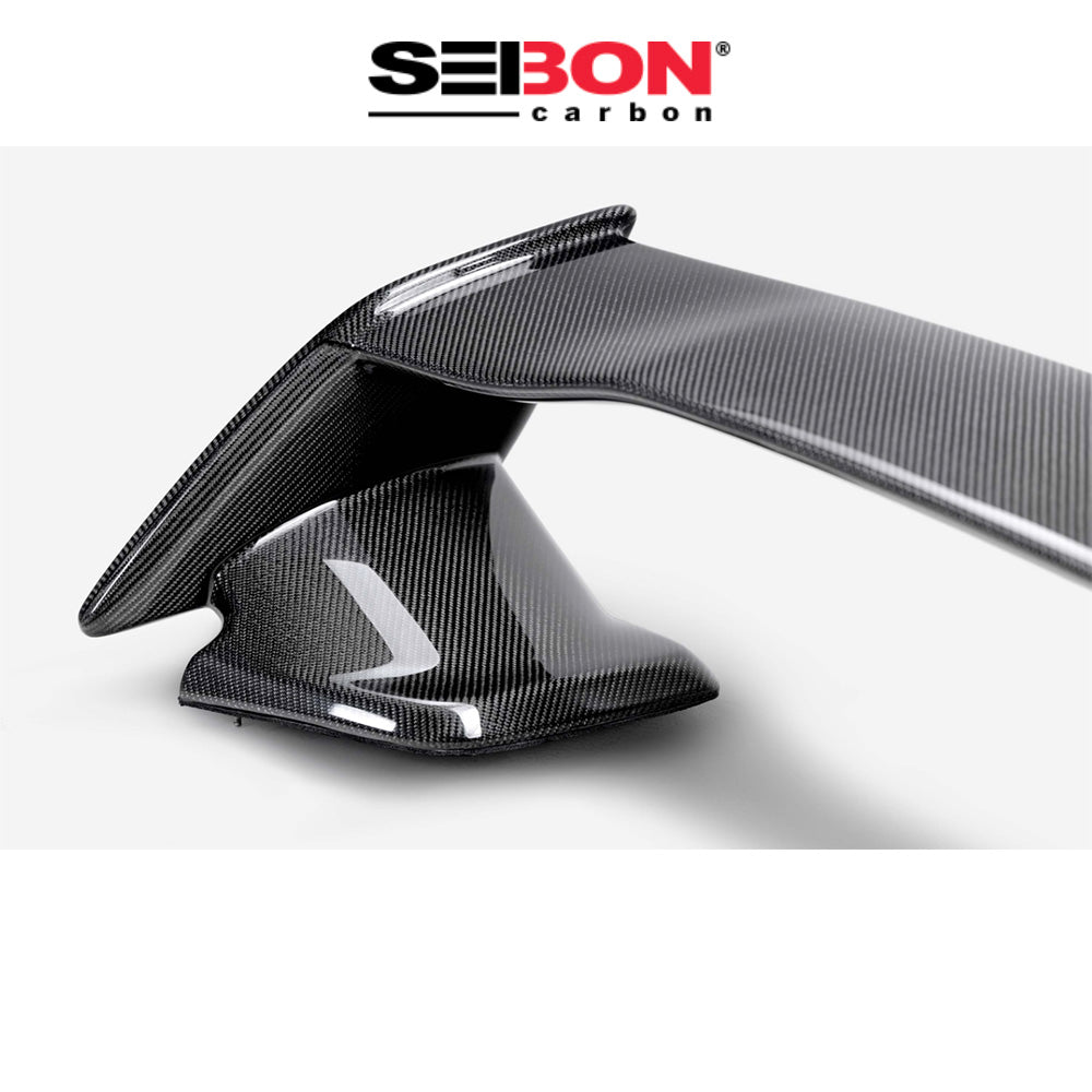 2022-2025年式 スバル WRX用 セイボンカーボン STIスタイル カーボンファイバー製リアスポイラー Seibon Carbon STI-Style Carbon Fiber Rear Spoiler For 2022-2025 Subaru WRX (送料無料)