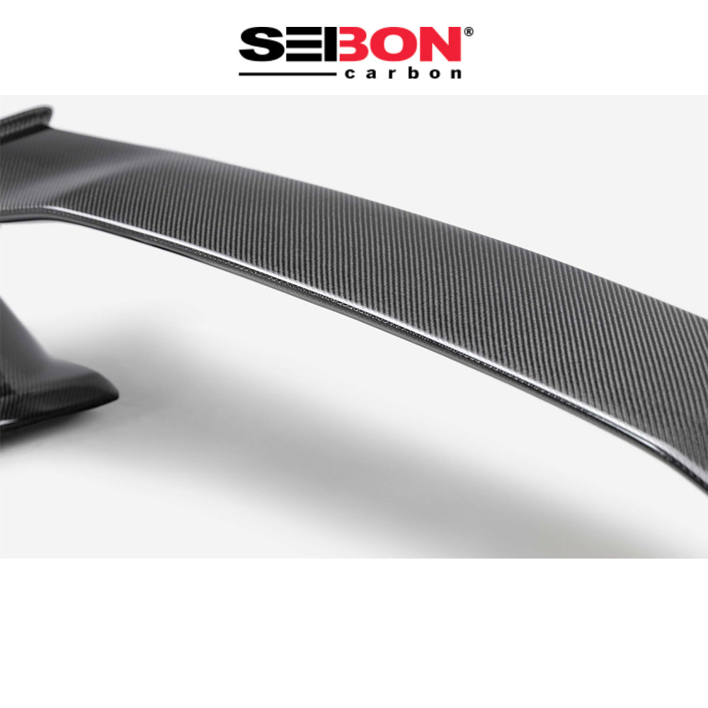 2022-2025年式 スバル WRX用 セイボンカーボン STIスタイル カーボンファイバー製リアスポイラー Seibon Carbon STI-Style Carbon Fiber Rear Spoiler For 2022-2025 Subaru WRX (送料無料)