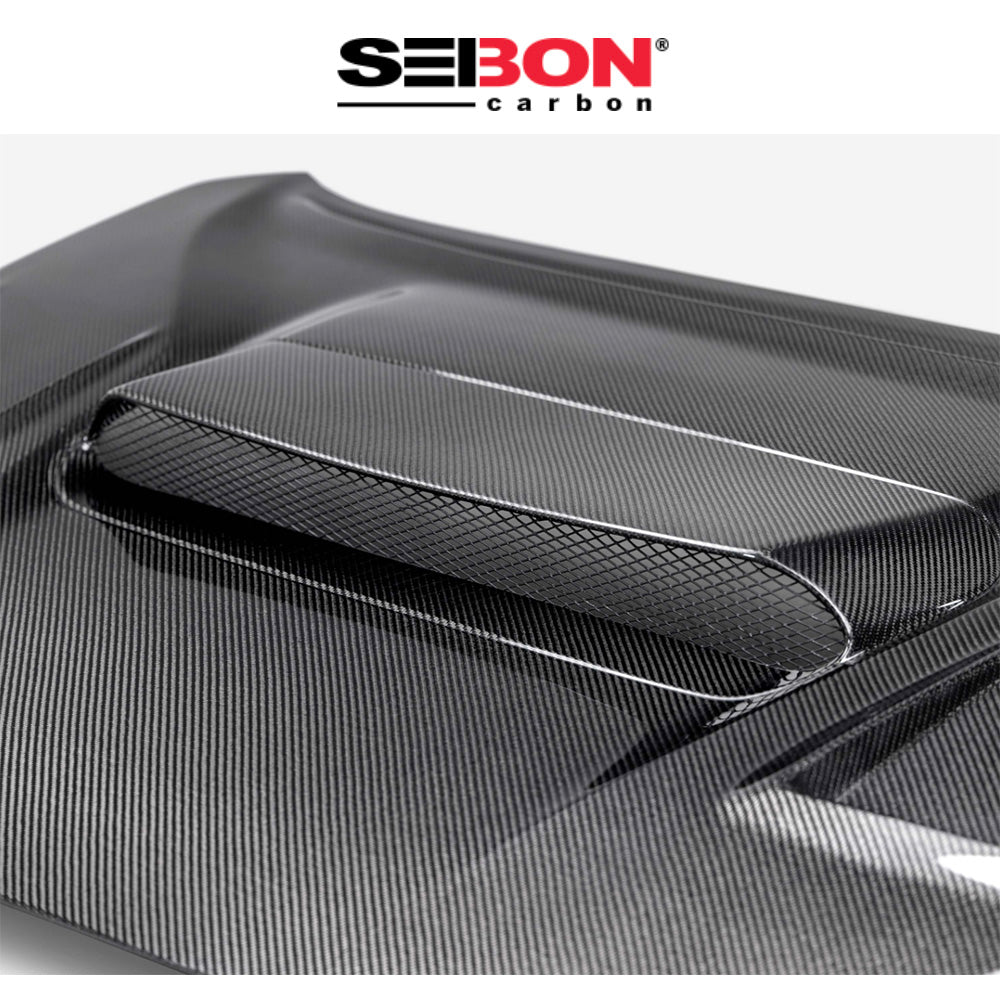 2022-2025年式 スバル WRX用 セイボンカーボン VSスタイル カーボンファイバー製ボンネット Seibon Carbon VS-Style Carbon Fiber Hood For 2022-2025 Subaru WRX (送料無料)