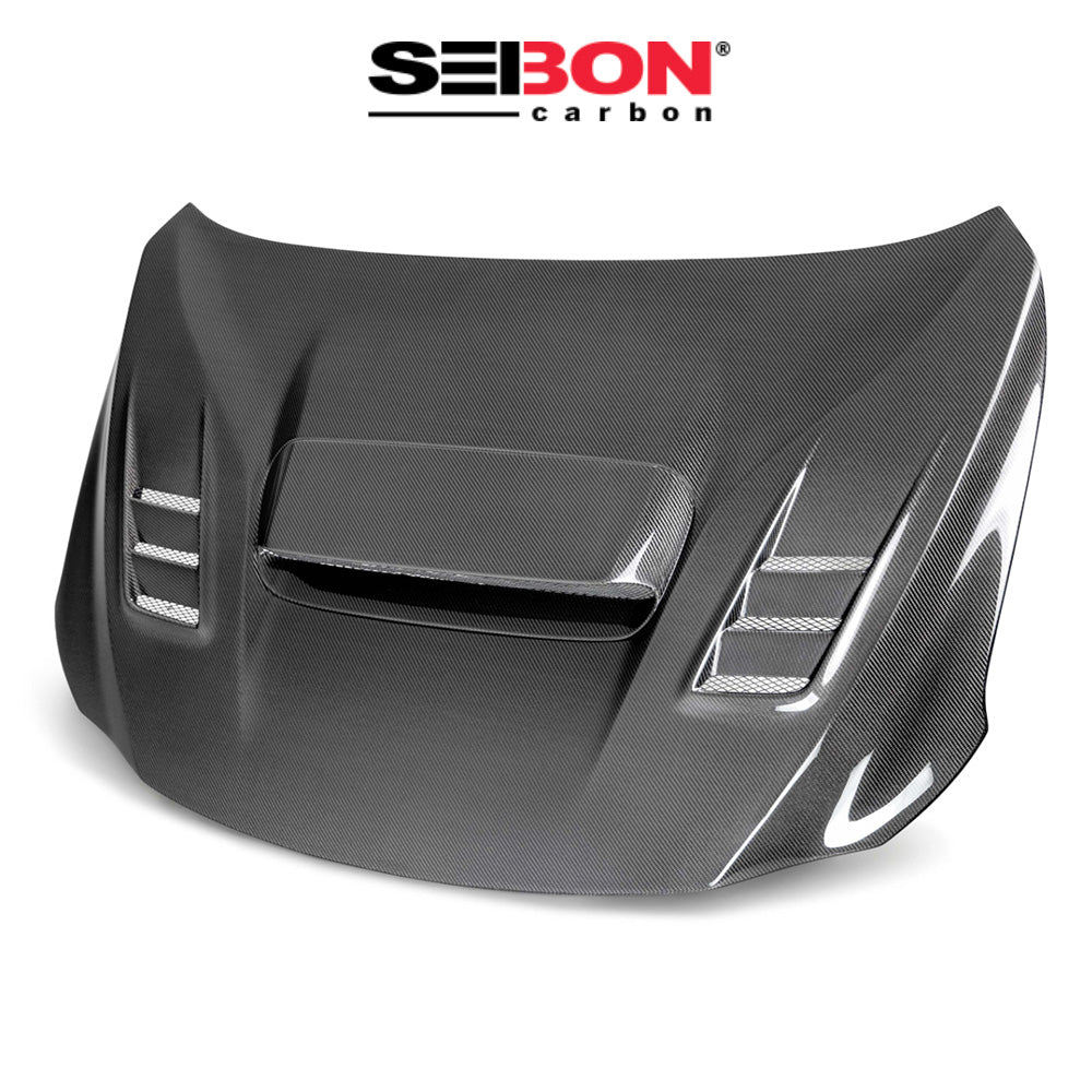 2022-2024年式 スバル WRX 用 セイボンカーボン カーボンファイバー CWスタイル ボンネット Seibon Carbon CW-Style Carbon Fiber Hood For 2022-2024 Subaru WRX (送料無料)