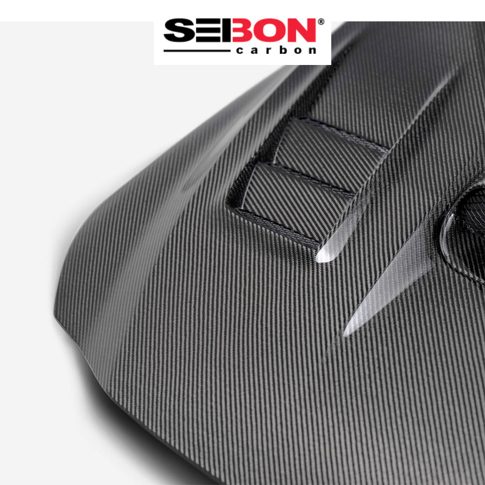 2022-2024年式 スバル WRX 用 セイボンカーボン カーボンファイバー CWスタイル ボンネット Seibon Carbon CW-Style Carbon Fiber Hood For 2022-2024 Subaru WRX (送料無料)