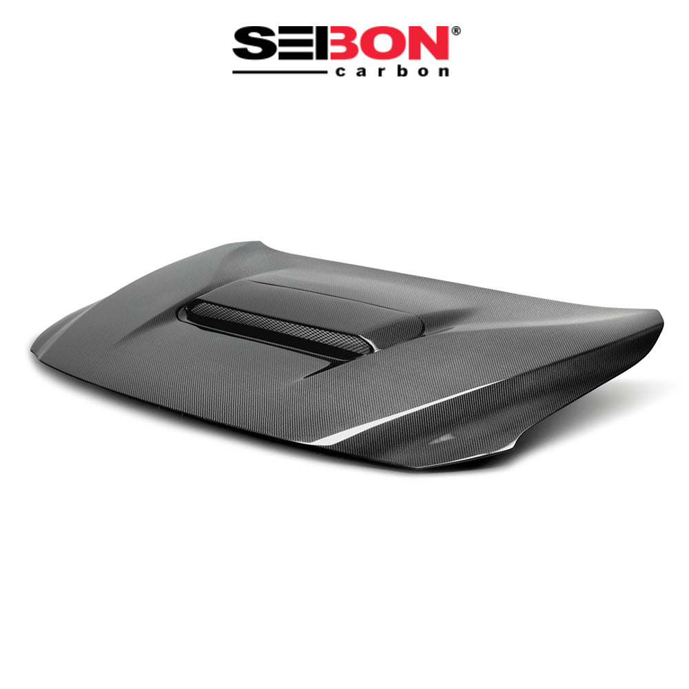 2022-2025年式 スバル WRX用 セイボンカーボン 純正スタイル カーボンファイバー製ボンネット Seibon Carbon OEM-Style Carbon Fiber Hood For 2022-2025 Subaru WRX (送料無料)