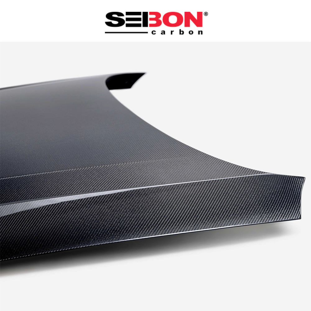 2017-2024年式 アウディA4用 セイボンカーボン 純正スタイル カーボンファイバー製ボンネット Seibon Carbon OEM-Style Carbon Fiber Hood For 2017-2024 Audi A4 / 2018-2024 Audi S4 (消費税、送料込み)