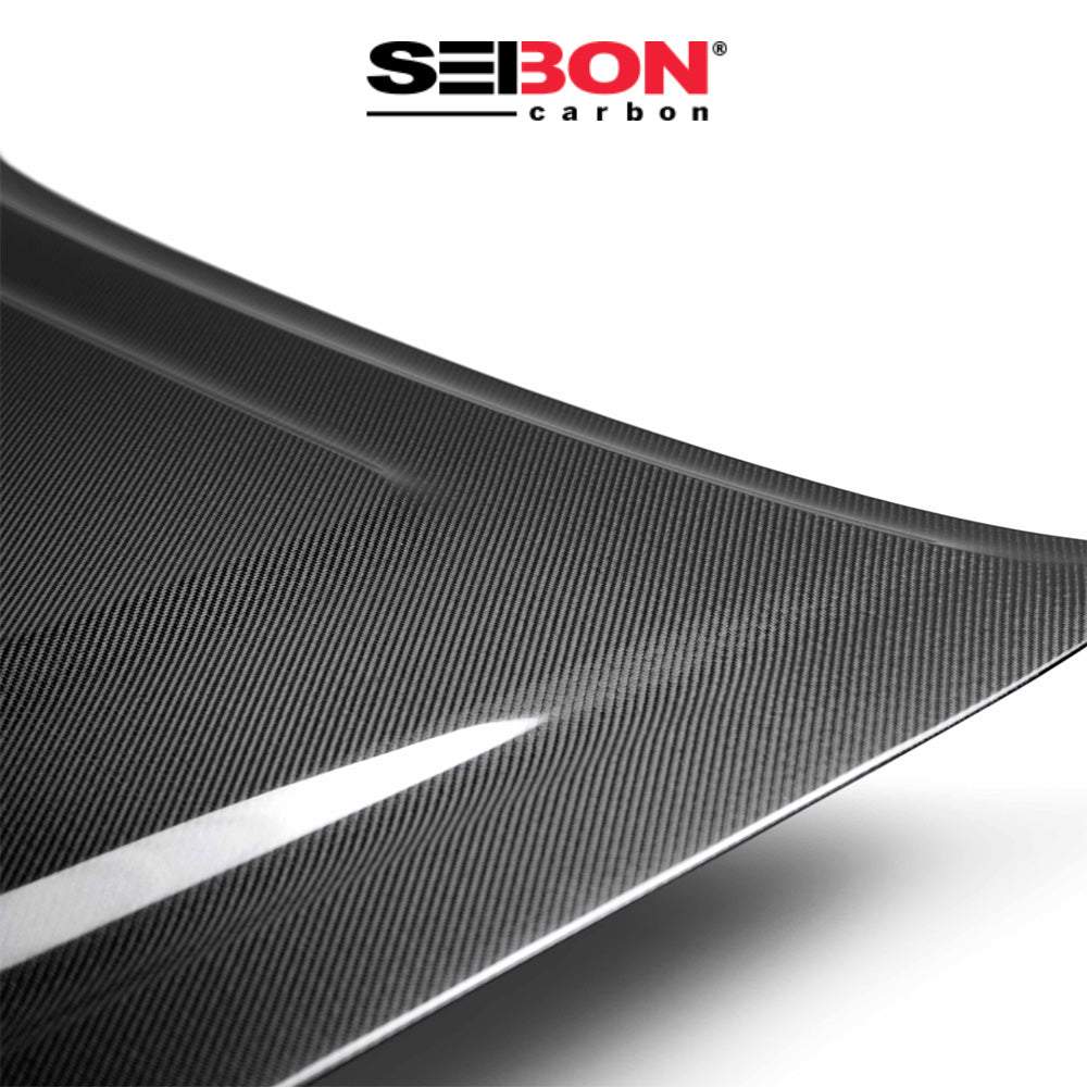 2016-2023年式 トヨタ タコマ用 セイボンカーボン カーボンファイバー TRスタイル ボンネット Seibon Carbon TR-Style Carbon Fiber Hood For 2016-2023 Toyota Tacoma (送料無料)