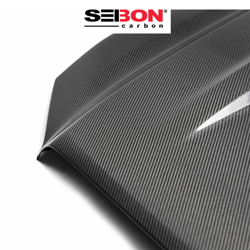 2016-2023年式 トヨタ タコマ用 セイボンカーボン カーボンファイバー TRスタイル ボンネット Seibon Carbon TR-Style Carbon Fiber Hood For 2016-2023 Toyota Tacoma (送料無料)